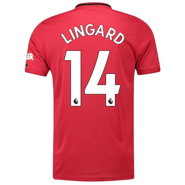 Maillot Football Manchester United NO.14 Lingard Domicile 2019-20 Rouge